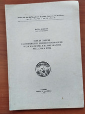 NOTE DI COSTUME SULLA MALDICENZA E DIFFAMAZIONE NELL'ANTICA ROMA - 1963