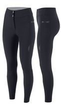 Pantalone equitazione donna Animo " AN_NETTARINE " con ginocchiera e applicazioni Crystal