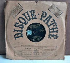 Disco vinile Pathe, 1896, Carmen, 100  giri, 35 cm diametro