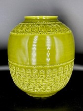 Vaso in Ceramica Verde Design