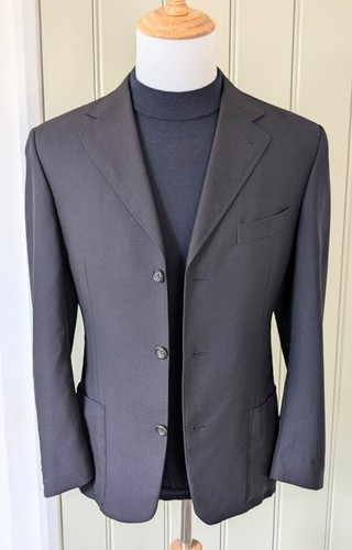Blazer canali pura lana blu - pura,