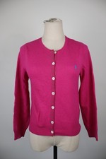 RALPH LAUREN CARDIGAN MAGLIONE LANA CASHMERE DONNA TG M WOMAN  SWEATER VINTAGE