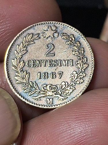 Centesimi 1867 regno - 2,