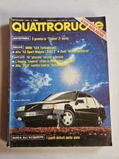 È Pronta La Thema 2° Serie, Prova Alfa 33 Sportwagon,  Bmw 524 ^ QR 09/1988