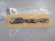 SCRITTA STEMMA FIAT BRAVO 2007 CRUSCOTTO ORIGINALE FREGIO LOGO emblem sign new