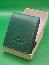 Rolex Orologio Verde Pochette Scatola Cassa Morbida Velluto Interno Ecopelle