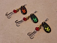 3 BLACK FURY FLUO TEASPOONS