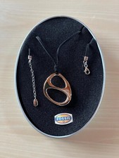 Collana FOSSIL in acciaio - Con scatola