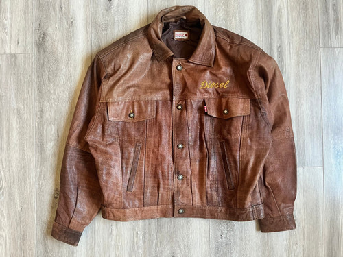 Diesel brown giacca vintage - giacca,