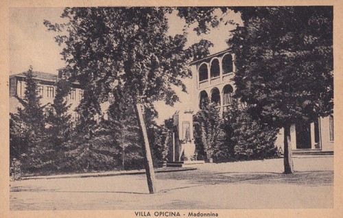 Cartolina trieste villa - di,