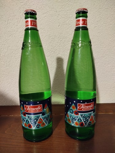 Coppia bottiglie ferrarelle - bottiglie,