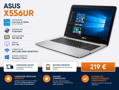 Notebook asus intel - asus, |