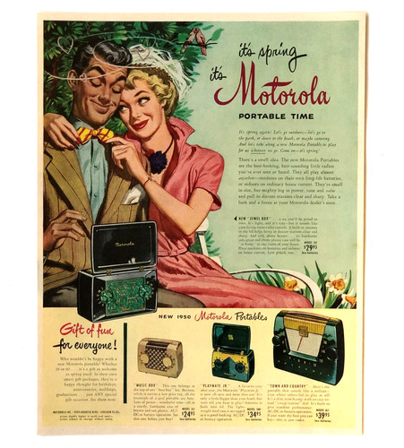 1950 motorola radio - 1950,