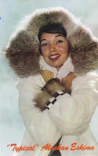 Inuit eskimo woman with - inuit,