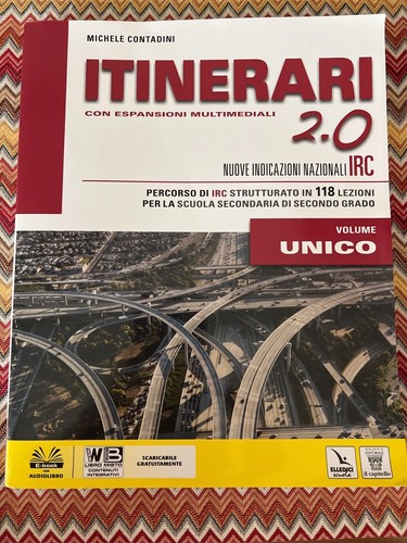Libro scolastico itinerari - libro, “itinerari