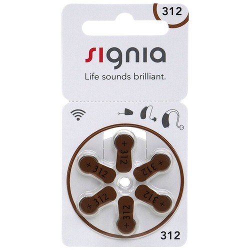 Signia 312 pr41 batterie - 60,