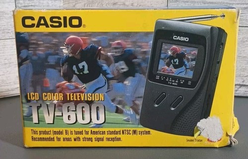 Casio lcd mini - tv, tv-600