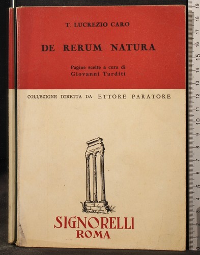 Rerum natura lucrezio - rerum,