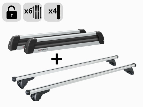 Kit barre portatutto con - kit,