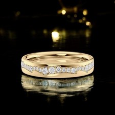 Fascia in oro giallo 14 carati