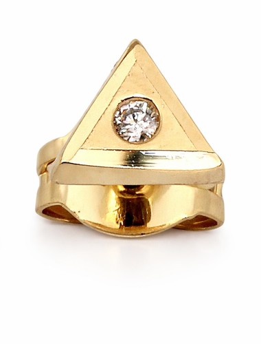Herrenohrring oro 585 - herrenohrring,