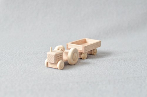 Gioco legno trattore - gioco,