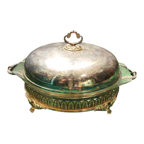 Antique vassoio zuppiera - vassoio,