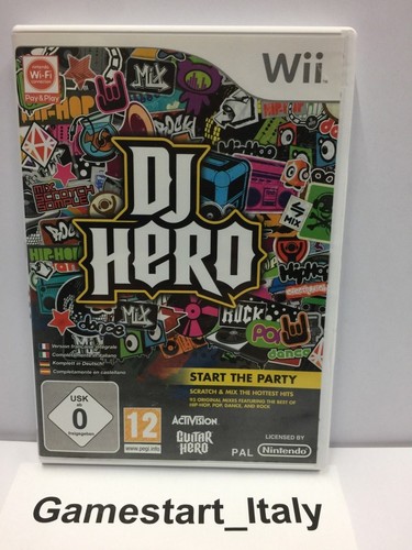 Hero gioco usato - dj, (wii)