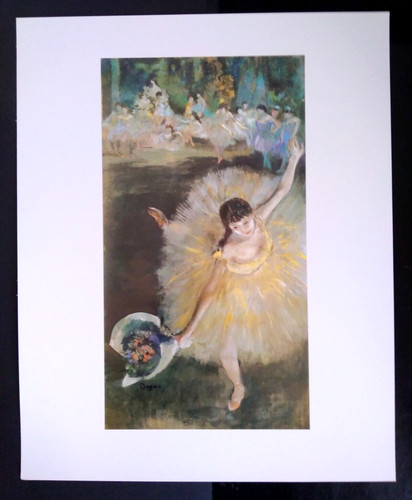Stampa quadro degas arabesque - stampa,
