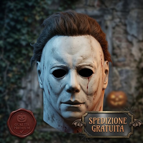 Maschera halloween michael - maschera,