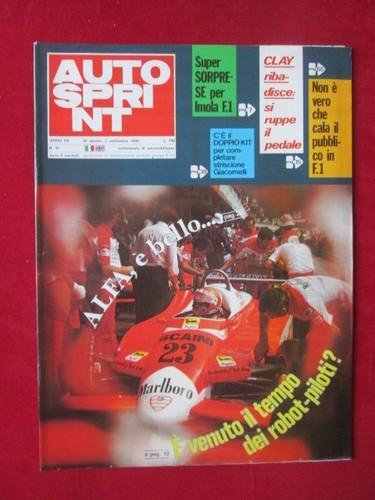 Autosprint 1980 alfa romeo - 35,