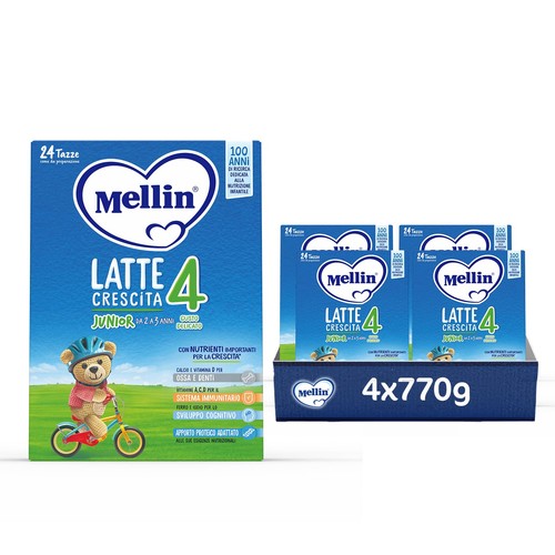 Mellin latte crescita in - 4,