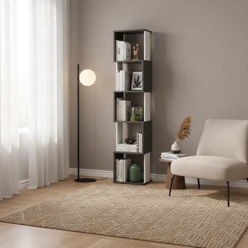 Libreria moderna ripiani - moderna, 5