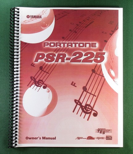 Yamaha psr 225 - psr-225, instruction