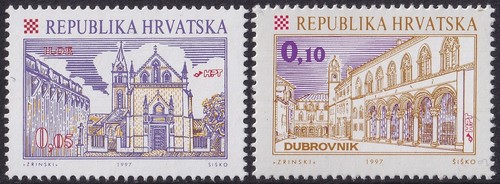 Croazia 1998 città - 1998, (#267/8),