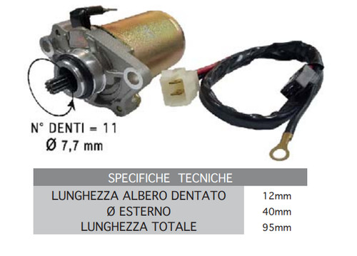 Motorino avviamento peugeot - motorino,