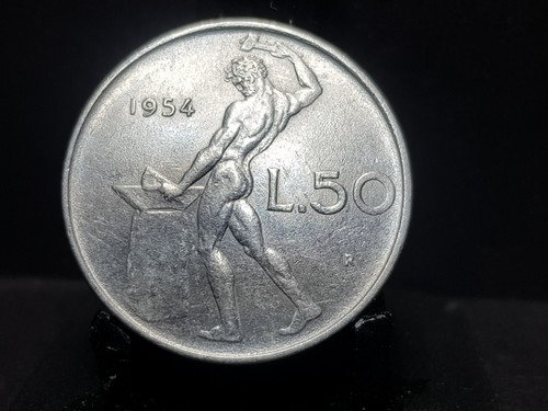 Moneta lire vulcano - (352),