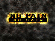 Insegna Luminosa No Pain no