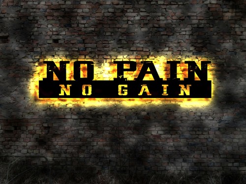 Insegna luminosa pain no - no,