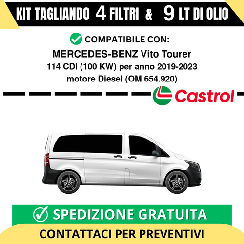 Tagliando per mercedes benz - per, mercedes-benz