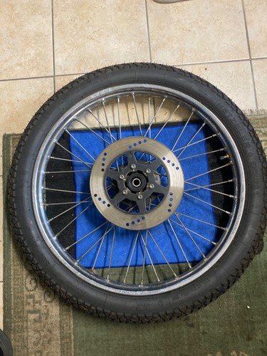 Roue avant pneu neuf honda - avant, 125