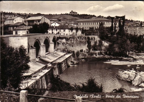 Meldola n viaggiata - meldola, b/n
