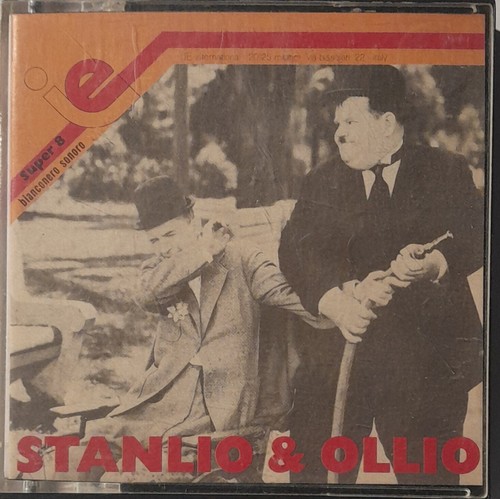 Superotto stanlio olio b n - superotto,