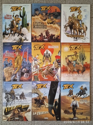 Lotto fumetti nove - , tex