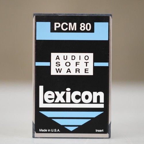 Scheda algoritmo lexicon pcm80 - algoritmo,
