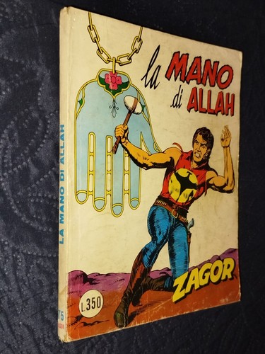 Zagor scritta rossa ristampa - zagor,