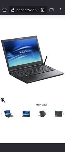 Notebook computer sony vaio - computer,