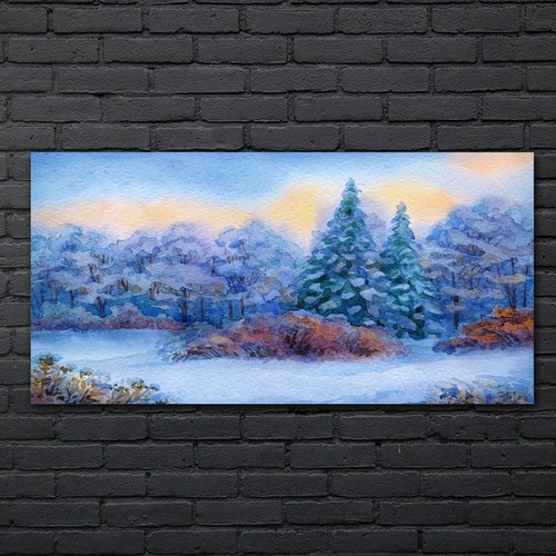Aquarell schnee baum - schnee,