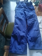 Salopette da sci  x 12anni nuov   Blu 