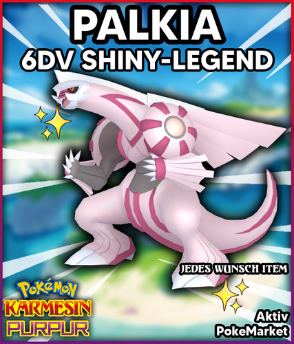Palkia shiny 6dv - palkia, ✨